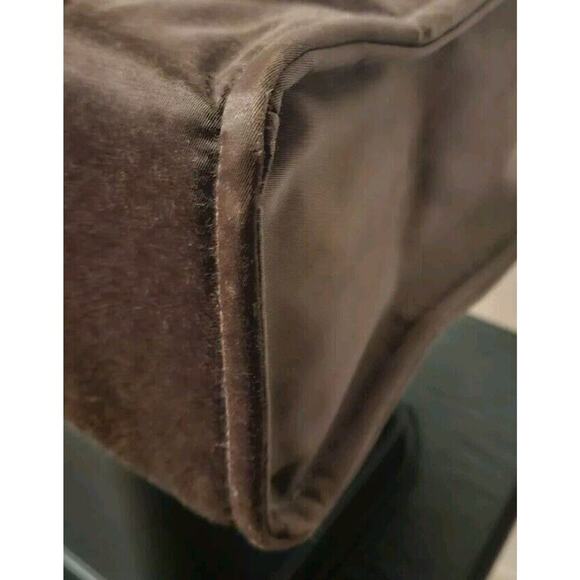 Vintage KATE SPADE New York Brown Nylon Structured Shoulder Hand Bag 14.5x10x5 - Picture 12 of 13